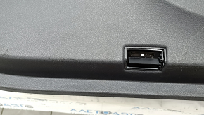 Ornamente ușă față stânga Mercedes W167 GLE 350 450 20-23 piele bej, Burmester, cu inserție din lemn