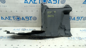 Защита двигателя боковая левая Toyota Prius 50 16-18 потерта, надорван
