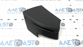 Ornament montant spate stânga sub curea Volvo XC60 18-25 negru, 2 piese, zgârieturi
