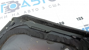 Jaluzea geam spate dreapta Volvo XC60 18-25 fără tuner TV, fumurie, cu mulaj negru lucios, lipită, garnitură ruptă