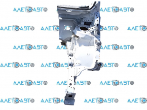 Четверть передняя левая Toyota Prius V 12-17 отпилена, белый 070
