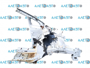 Четверть передняя левая Toyota Prius V 12-17 отпилена, белый 070