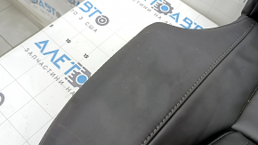 Scaune spate, partea inferioară Volvo XC60 22-25, piele neagră Nappa, cu scaun pentru copii, zgârieturi, lovituri, pentru curățare chimică, contact cu apa, cadru ruginit
