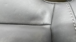 Scaune spate, partea inferioară Volvo XC60 22-25, piele neagră Nappa, cu scaun pentru copii, zgârieturi, lovituri, pentru curățare chimică, contact cu apa, cadru ruginit