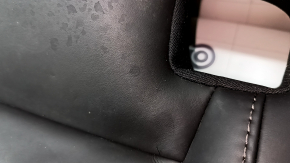 Scaune spate, partea inferioară Volvo XC60 22-25, piele neagră Nappa, cu scaun pentru copii, zgârieturi, lovituri, pentru curățare chimică, contact cu apa, cadru ruginit