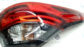 Фонарь внешний крыло правый Toyota Highlander 20-23 LED, без крепления, царапины