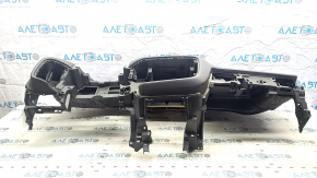 Торпедо передняя панель без AIRBAG Mitsubishi Outlander 14-22 черн, царапины