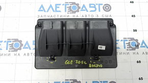 Накладка воздуховода в полу левая Mercedes W167 GLE 350 450 20-26 темно серая, примяты крепления, вмятина