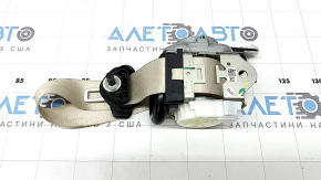 Ремень безопасности задний левый Mercedes W167 GLE 350 450 20-26 с пиропатроном, бежевый, под чистку