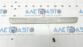 Ornamente prag ușă față dreapta Mercedes W167 GLE 350 450 20-24 cromate cu iluminare din spate