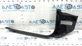 Ornamente prag interior față dreapta Mercedes W167 GLE 350 450 20-24 gri închis, zgârieturi, necesită curățare, fără dopuri