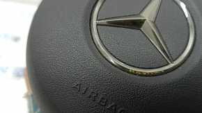 Подушка безопасности airbag в руль водительская Mercedes W167 GLE 350 450 20-23 темно серая, царапины