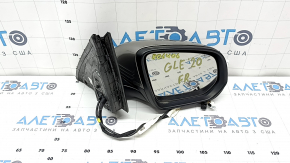 Зеркало боковое правое в сборе Mercedes W167 GLE 350 450 20-23 8+8+4 поворотник, подогрев, подсветка, BSM, камера, серебро