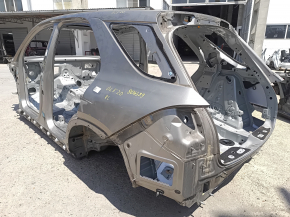 Четверть крыло задняя левая Mercedes W167 GLE 350 450 20-26 на кузове, серебро, тычки