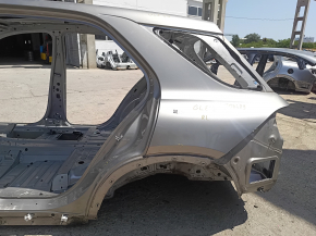 Четверть крыло задняя левая Mercedes W167 GLE 350 450 20-26 на кузове, серебро, тычки