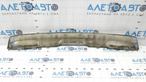 Накладка губы заднего бампера Mercedes W167 GLE 350 450 20-26 хром, вмятина, трещины, сломано крепление, царапины