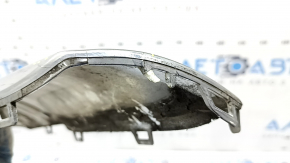 Накладка губы заднего бампера Mercedes W167 GLE 350 450 20-26 хром, вмятина, трещины, сломано крепление, царапины