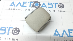 Подлокотник накладки центральной консоли Mercedes W167 GLE 350 450 20-26 кожа бежевая с хромом, под чистку