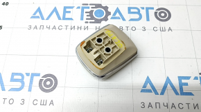 Подлокотник накладки центральной консоли Mercedes W167 GLE 350 450 20-26 кожа бежевая с хромом, под чистку