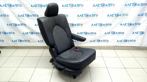 Задний ряд сидений 2 ряд правый Toyota Highlander 21 комбинированое, черный, под 7 мест, XSE, оплавлен подголовник