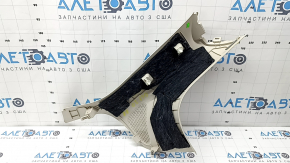 Ornament stâlp spate în spatele geamului dreapta Mercedes W167 GLE 350 450 20-24 bej, zgârieturi, necesită curățare