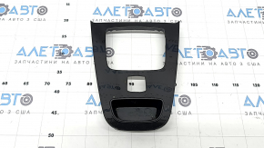 Накладка центральной консоли Mercedes W167 GLE 350 450 20-26 черный глянец, царапины, под чистку
