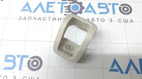 Накладка Isofix заднего ряда 2 ряд Mercedes W167 GLE 350 450 20-23 бежевая