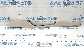 Накладка центральной консоли боковая левая Mercedes W167 GLE 350 450 20-23 кожа бежевая