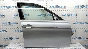 Дверь в сборе передняя правая BMW 3 F30 12-18 keyless, серебро A83, тычки, царапины на накладке