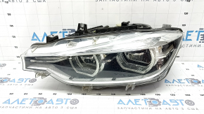 Фара передняя левая в сборе BMW 3 F30 16-18 LED, царапины