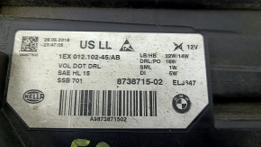 Фара передняя левая в сборе BMW 3 F30 16-18 LED, царапины