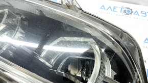 Фара передняя правая в сборе BMW 3 F30 16-18 LED, песок