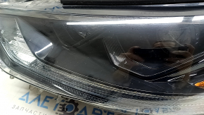 Фара передняя левая Toyota Highlander 21-26 LED+LED DRL темная