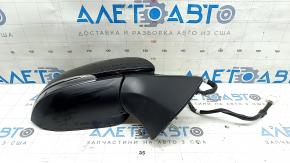 Зеркало боковое правое Toyota Highlander 20-26 7 пинов, поворотник, подогрев, BSM, черное, в защитной пленке
