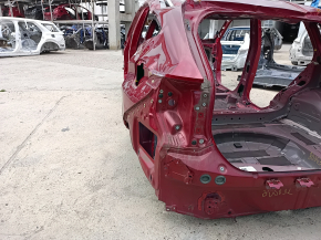 Четверть крыло задняя левая Toyota Venza 21-24 красный, на кузове, мятая