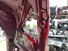 Четверть крыло задняя левая Toyota Venza 21-24 красный, на кузове, мятая