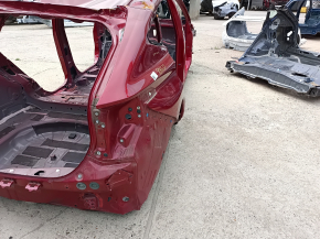 Четверть крыло задняя правая Toyota Venza 21-24 красный, на кузове, мятая с верху