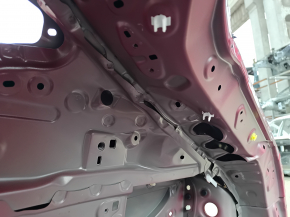 Четверть крыло задняя правая Toyota Venza 21-24 красный, на кузове, мятая с верху