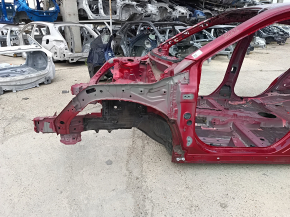 Четверть передняя левая Toyota Venza 21-24 красный, на кузове