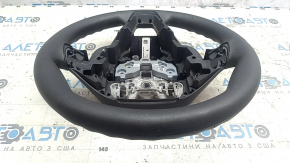 Руль голый Ford Fusion mk5 13-16 резина черн, потертости, надорван