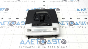Ansamblu stop față BMW 3 F30 12-18 sub trapă negru, zgârieturi, strat de protecție exfoliat