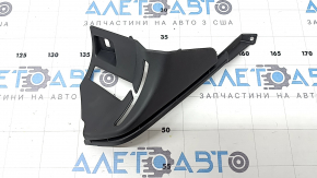 Накладка задней полки левая BMW 3 F30 12-18 под ремень, черная