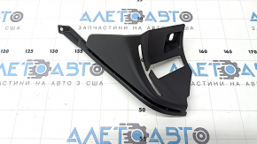Накладка задней полки правая BMW 3 F30 12-18 под ремень, черная