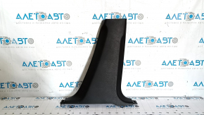 Ornament stâlp central dreapta jos Honda Accord 13-17 negru, zgârieturi