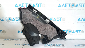 Накладка задней стойки нижняя правая Lexus RX350 RX450h 10-15 черная, царапины