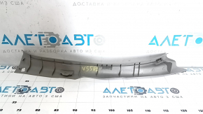 Накладка порога задняя левая внутренняя Toyota Camry v55 15-17 usa серая, царапины