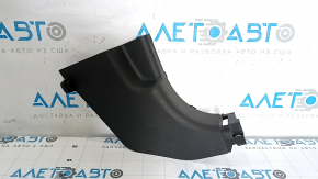 Ornament montan față dreapta jos Hyundai Santa FE Sport 13-18 negru, zgârieturi