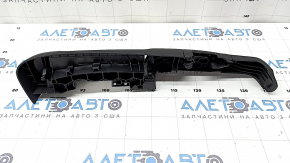 Накладка боковая пассажирского сиденья BMW 3 F30 12-18 черная, под электро управление, с заглушкой