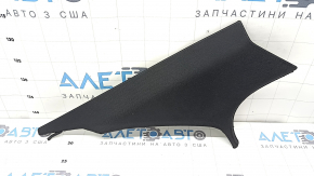 Ornament montant spate stânga BMW 3 F30 12-18 negru, zgârieturi