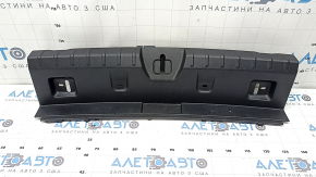 Накладка проема багажника BMW 3 F30 4d 12-18 черная, царапины